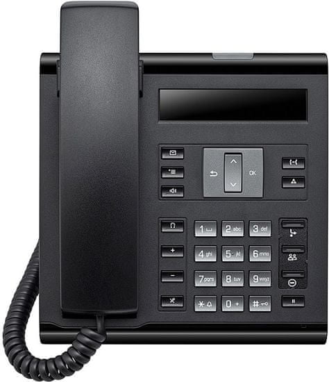 SIEMENS  OpenScape IP35G HFA V3 Icon - asztali telefon, fekete