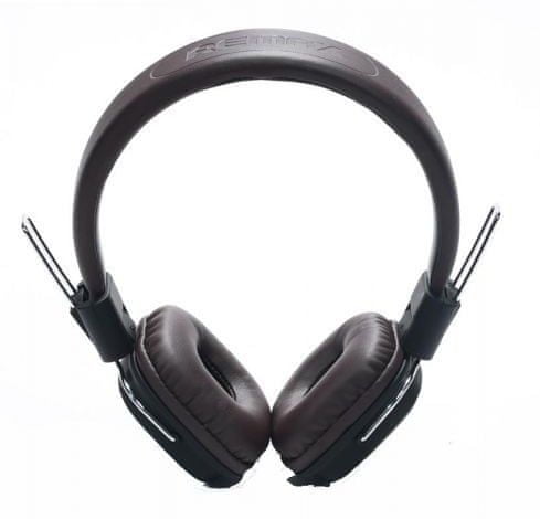 REMAX AA-1165 sztereó fejhallgató RM-100H barna