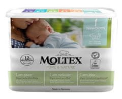 MOLTEX Pelenka Pure & Nature Newborn 2-4 kg (22 db)