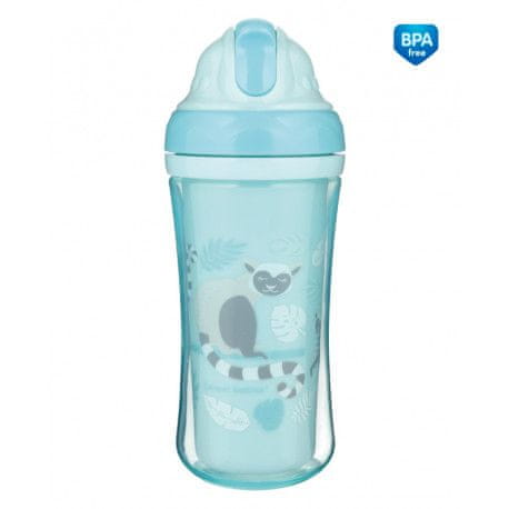 Canpol babies Sportos üveg szilikon szívószállal