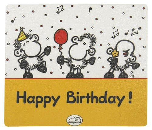 Sheepworld Egéralátét , Egéralátét Happy Birthday,