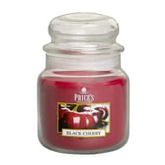 Price's Candles Gyertya üvegedénybe Ár gyertyák, Fekete cseresznye, 411 g