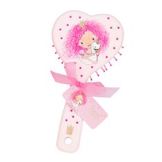 Princess Mimi Fésű Mimi ASST hercegnő, Világos rózsaszín, szív alakú
