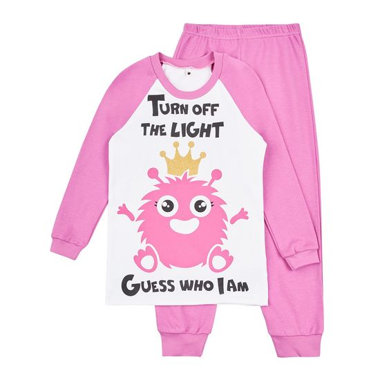 Garnamama világító lány pizsama Neon