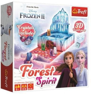 Trefl Forest Spirit 3D Jégvarázs II/Frozen II társasjáték 26x26x8cm dobozban