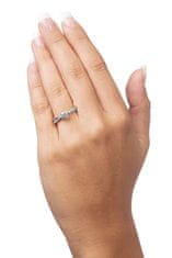 Brilio Női arany gyűrű kristályokkal 229 001 00806 07 (Kerület 57 mm)