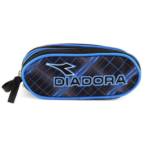 Diadora Iskolai tolltartó , elliptikus, fekete-kék