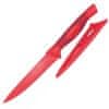 Stellar Csillag univerzális kés, Colourtone, rozsdamentes acél penge, 12 cm, piros