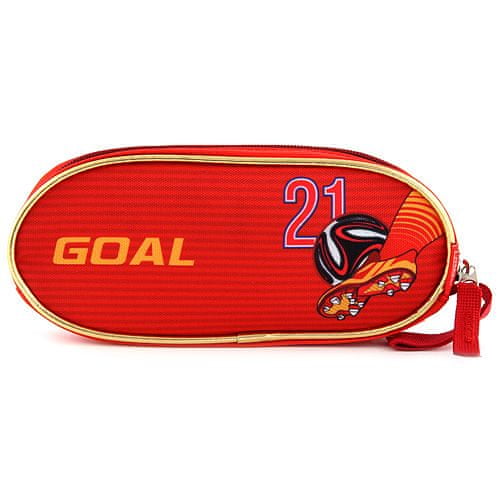 Goal Célzott iskolai ceruza tok, Cél, piros színű