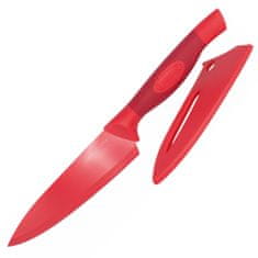 Stellar Csillag főző kés, Colourtone, rozsdamentes acél penge, 15 cm, piros