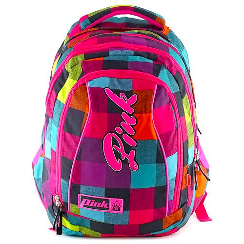 Pink Diákhátizsák 2az1-ben , Backpack Rainbow (2 In 1)