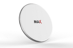 MAX Vezeték nélküli töltő 7.5W/10W/15W, fehér