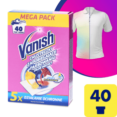 Vanish Color Protect 20 db, 40 mosásra