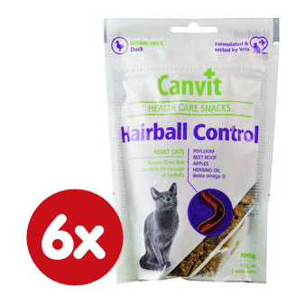 Canvit Snack CAT Hairball 6 x 100g