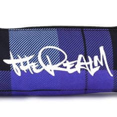The Realm Iskolai tolltartó , kerek, kék, négyzetrácsos