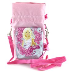 Barbie mobil tok, rózsaszín, baba motívummal