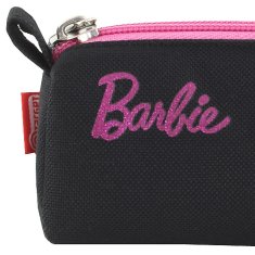 Barbie Iskolai ceruzatok, utántöltő nélkül, fekete egy rózsaszín baba motívummal