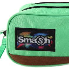 Smash Iskolai ceruzatok utántöltő nélkül, zöld, 2 zsebbel