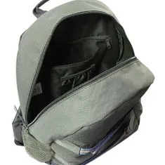 7Skills hátizsák, Zöld - tervező hátizsák korcsolya hevederekkel