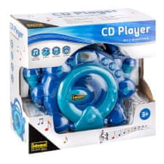 Idena CD-lejátszó, Kék, 2 mikrofon