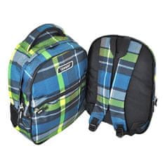 Target Iskolai hátizsák 2in1 , Sárga-kék mintával