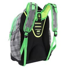 Target Cél iskolai hátizsák, 73, zöld-szürke