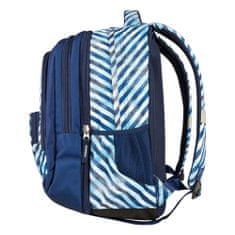 Target Iskolai hátizsák 2in1 , Kék csíkok
