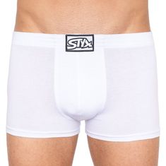 Styx Fehér férfi boxeralsó klasszikus gumi (Q1061) - méret M