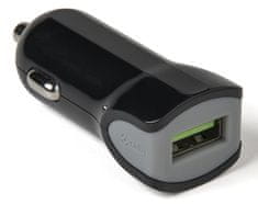 CELLY Turbo USB Autós töltő, 2,4 A, Fekete