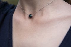 JwL Luxury Pearls Női fekete igazgyöngy nyaklánc JL0582 (lánc, medál)