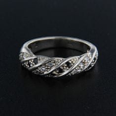 Amiatex Ezüst gyűrű 14358, 53