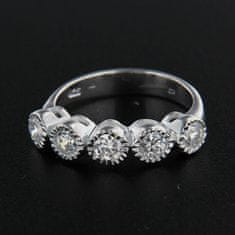 Amiatex Ezüst gyűrű 14352, 57