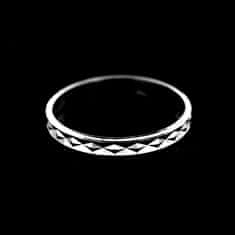 Amiatex Ezüst gyűrű 13837, 61