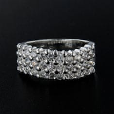 Amiatex Ezüst gyűrű 14290, 56