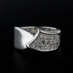 Amiatex Ezüst gyűrű 14295, 54