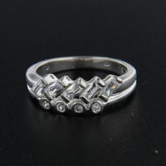 Amiatex Ezüst gyűrű 14351, 55