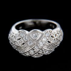 Amiatex Ezüst gyűrű 14830, 49