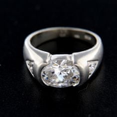 Amiatex Ezüst gyűrű 14844, 54