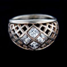 Amiatex Ezüst gyűrű 14841, 54