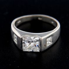 Amiatex Ezüst gyűrű 14847, 58