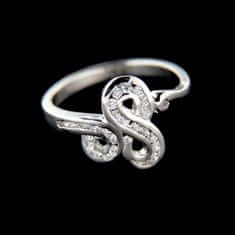 Amiatex Ezüst gyűrű 15018, 54