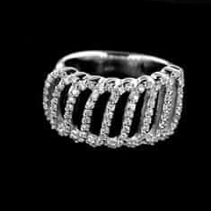 Amiatex Ezüst gyűrű 14974, 60