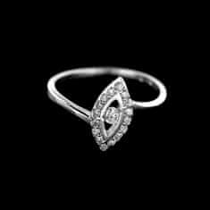Amiatex Ezüst gyűrű 14917, 58