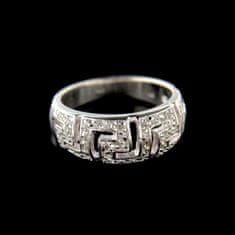 Amiatex Ezüst gyűrű 15198, 56