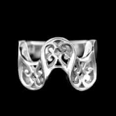 Amiatex Ezüst gyűrű 15419, 51