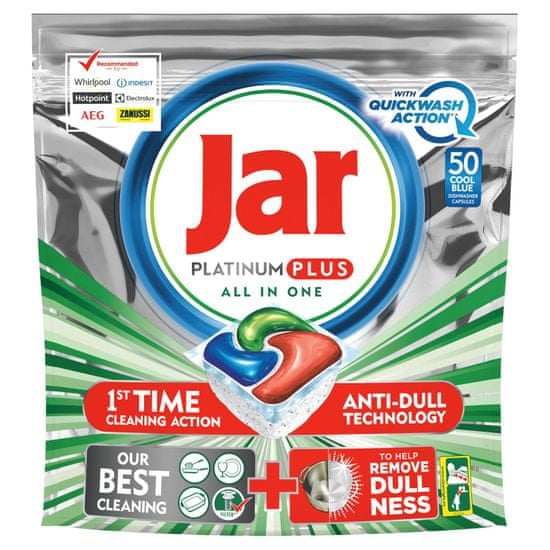 Jar Platinum Plus Green Quickwash Action 50 tablet