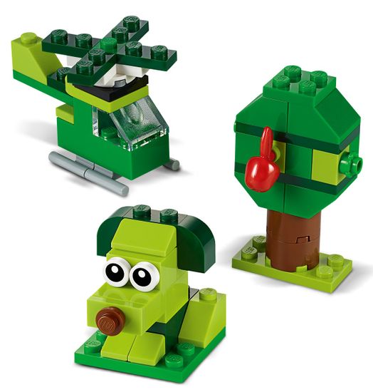 LEGO Classic 11007 Zöld kreatív kockák