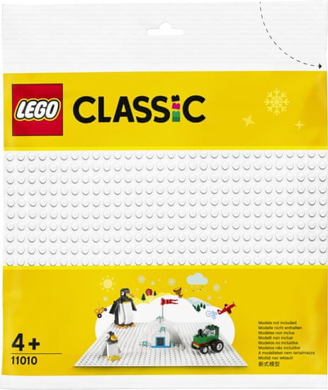 LEGO Classic 11010 Fehér alátét az építéshez
