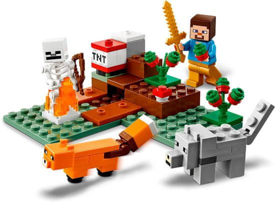 LEGO Minecraft 21162 Kalandok a tajgában