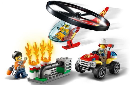 LEGO City 60248 Tűzoltó helikopter beavatkozása